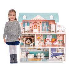 robud-wooden- dollhouse-for-kids-girls