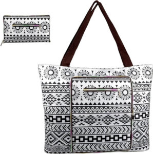 large-foldable-tote-bag-with-zipper-waterproof-sandproof-